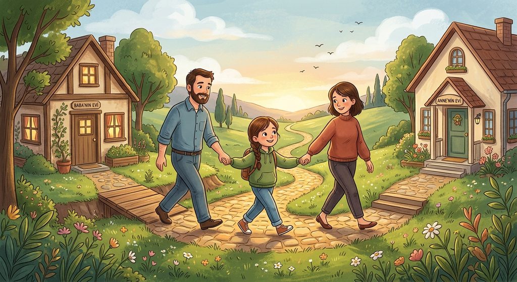 Boşanma sonrası çocuk için güvenli ebeveyn iletişimi